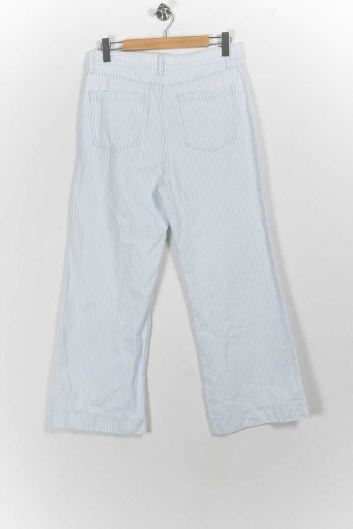Pantalon Rayé Bleu - Taille XL/42 de la marque Karl Marc John | PARAD56376 - Vendu par Paradigme - Image 4