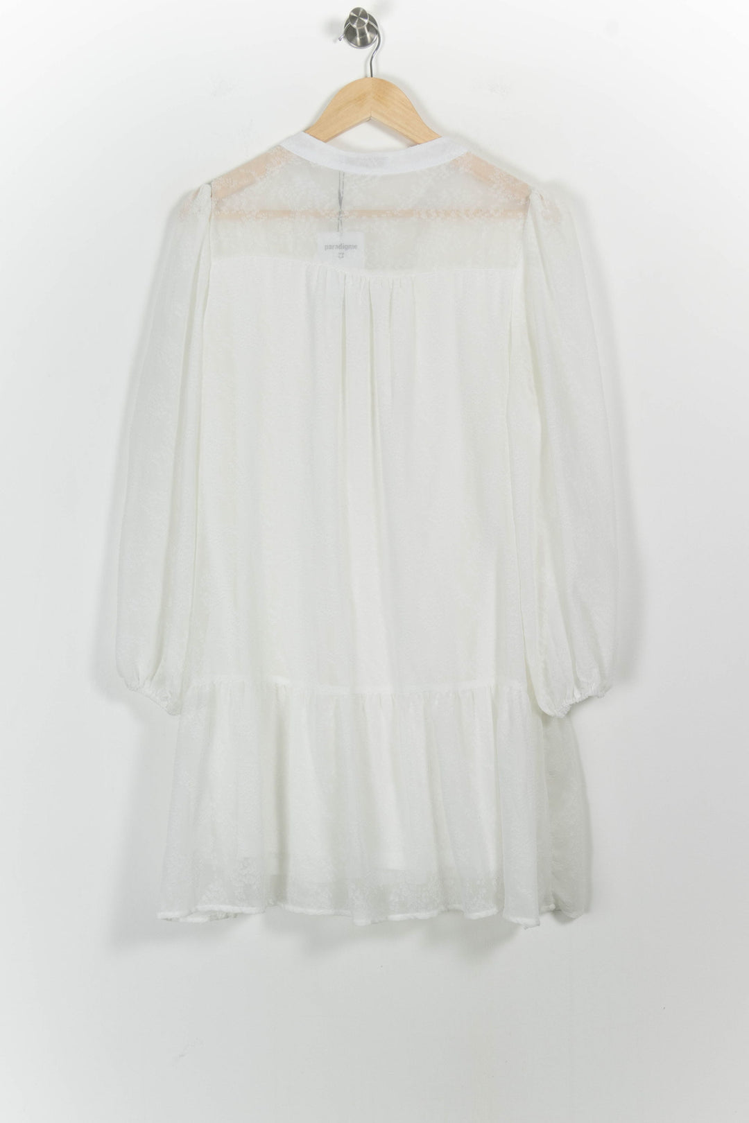 Robe Courte Blanche - Taille M/38 de la marque Karl Marc John | PARAD56427 - Vendu par Paradigme - Image 4