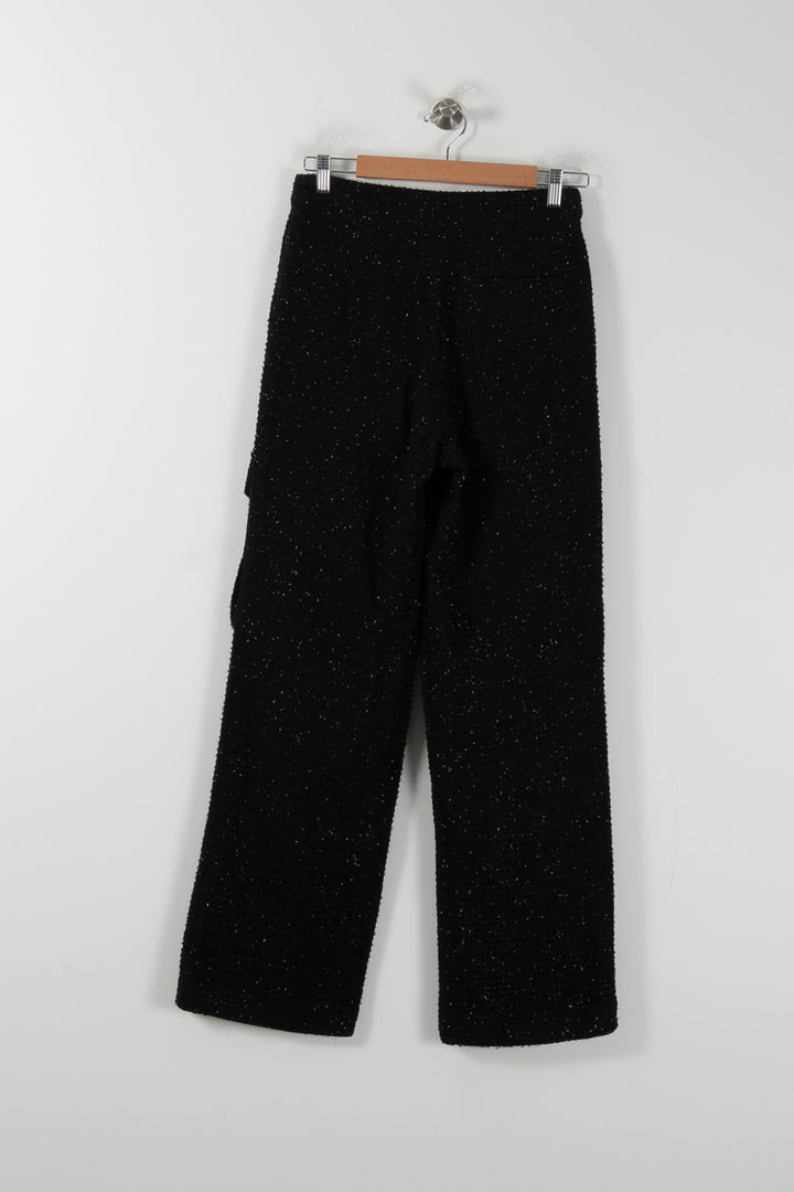 Pantalon Cargo Noir - Taille S/36 de la marque Maje | PARAD56431 - Vendu par Paradigme - Image 4