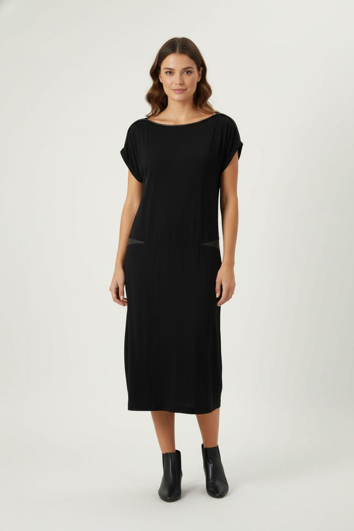 Robe Droite Noire - Taille XL/42 de la marque IKKS | PARAD56444 - Vendu par Paradigme - Image 1
