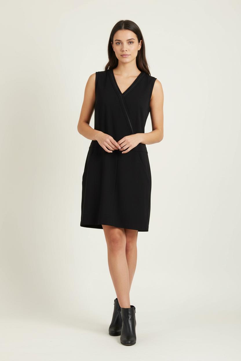 Robe Sans Manches Noire - Taille M/38 de la marque One Step | PARAD56448 - Vendu par Paradigme - Image 1