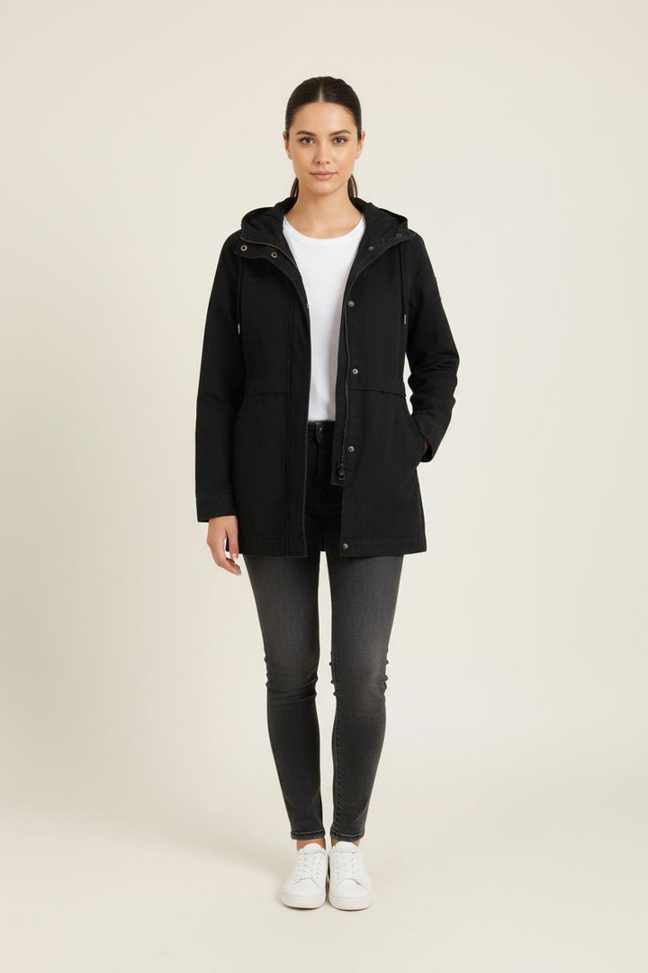 Parka Noire - Taille S/36 de la marque Karl Marc John | PARAD56454 - Vendu par Paradigme - Image 1