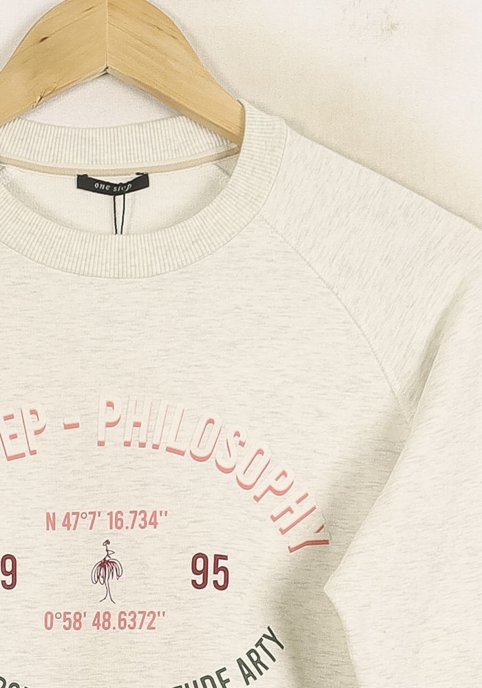 Sweat Gris - Taille XS/34 de la marque One Step | PARAD56455 - Vendu par Paradigme - Image 3