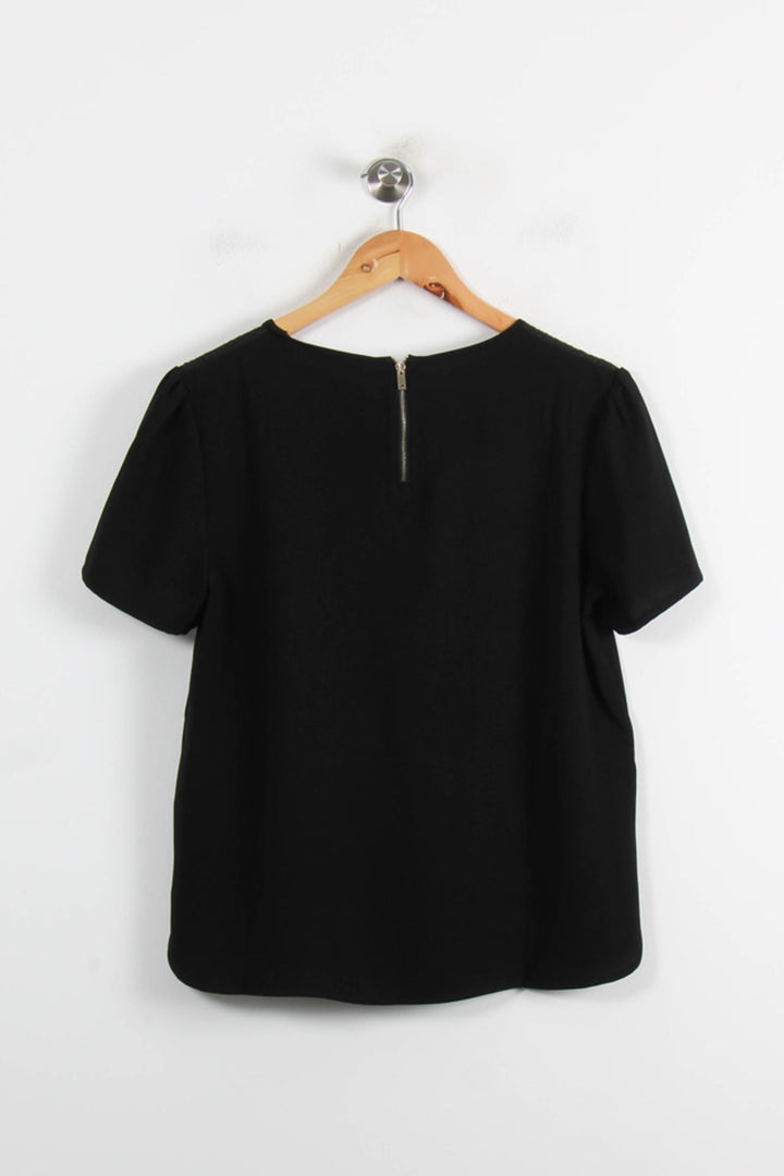 Blouse Noire - Taille M/38 de la marque Galeries Lafayette | PARAD56457 - Vendu par Paradigme - Image 4