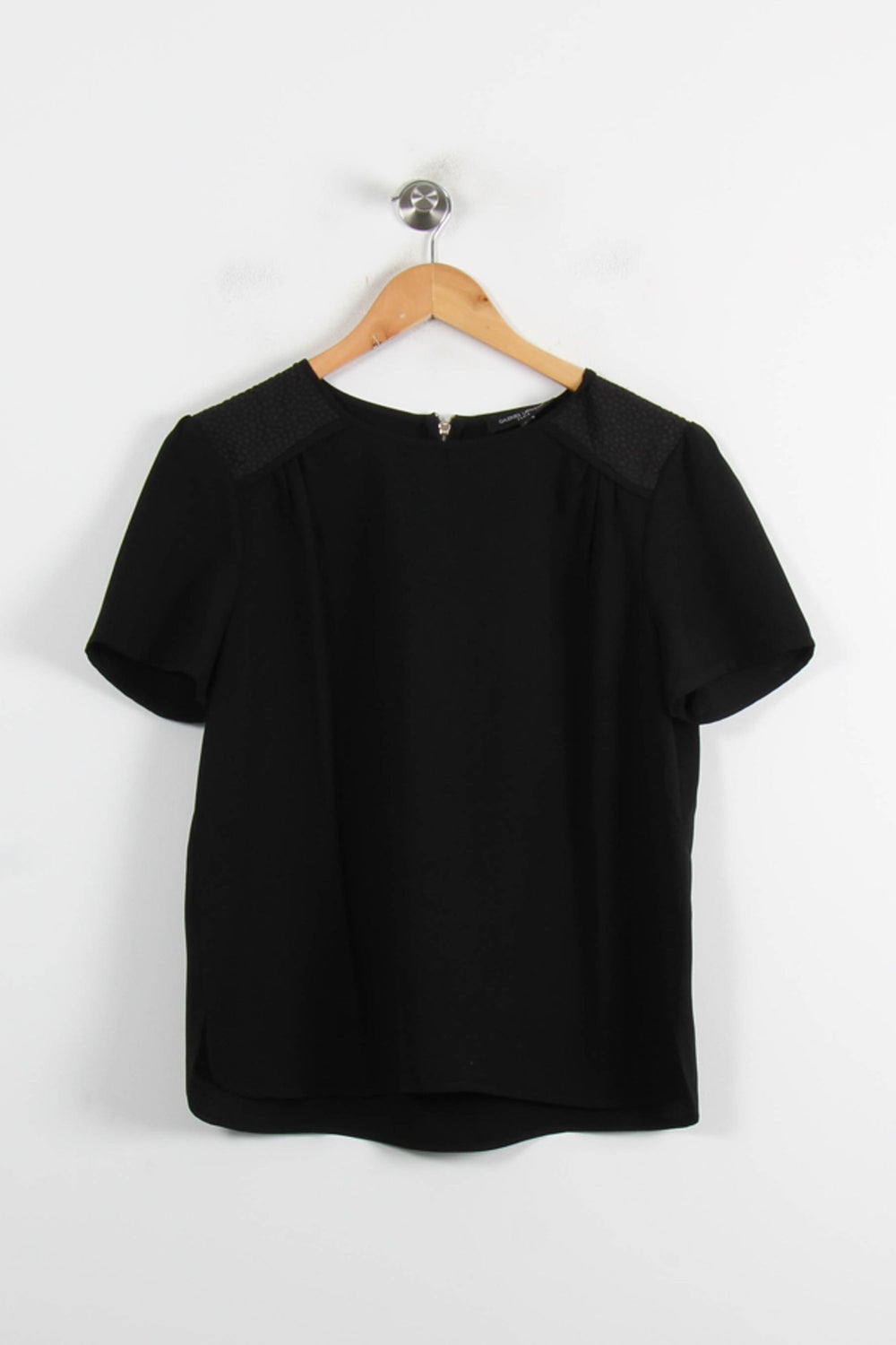 Blouse Noire - Taille M/38 de la marque Galeries Lafayette | PARAD56457 - Vendu par Paradigme - Image 2