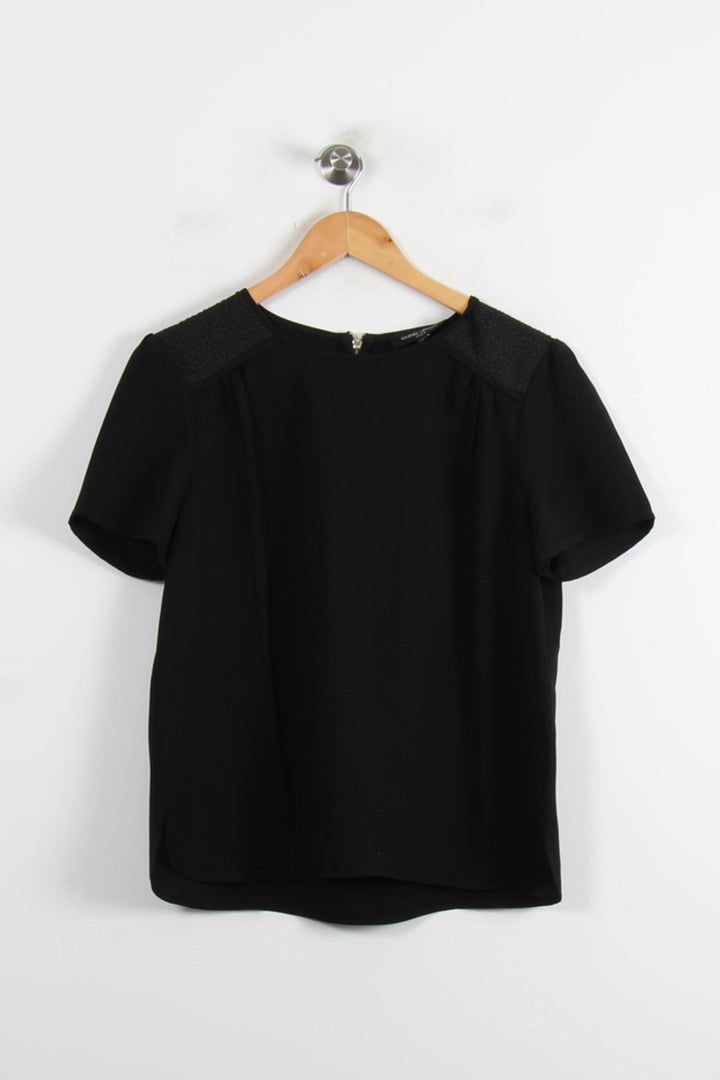 Blouse Noire - Taille M/38 de la marque Galeries Lafayette | PARAD56457 - Vendu par Paradigme - Image 2