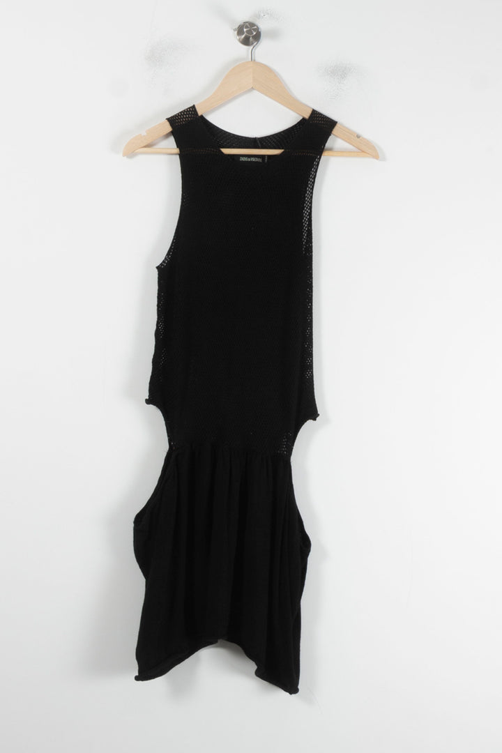 Robe Sans Manches Noire - Taille S/36 de la marque Zadig&Voltaire | PARAD56519 - Vendu par Paradigme - Image 2