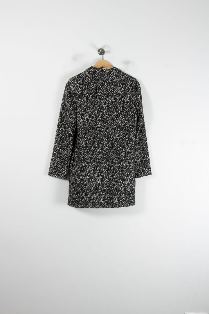 Manteau Noir et Blanc - Taille XS/34 de la marque ba&sh | PARAD56520 - Vendu par Paradigme - Image 4