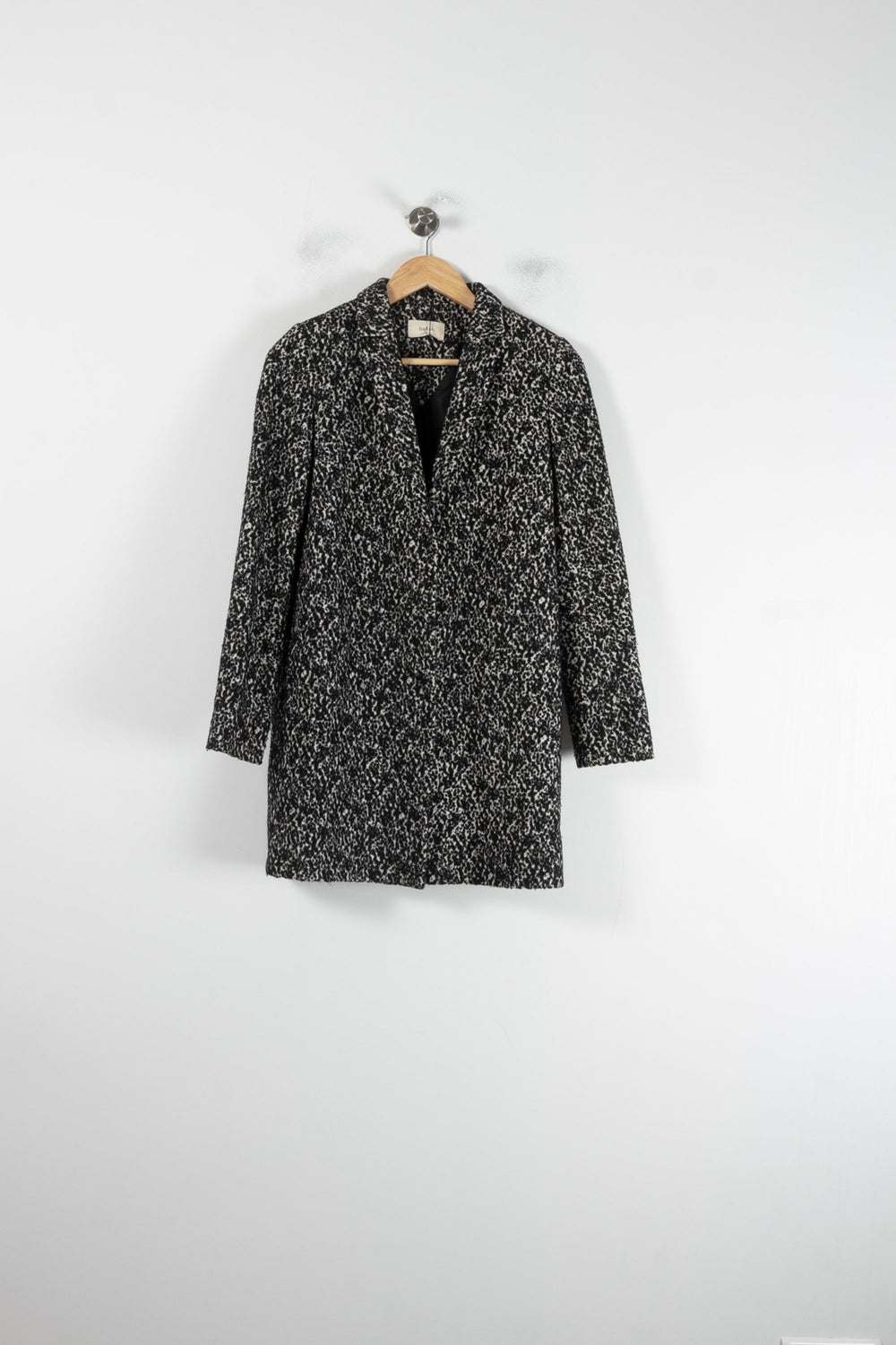 Manteau Noir et Blanc - Taille XS/34 de la marque ba&sh | PARAD56520 - Vendu par Paradigme - Image 2