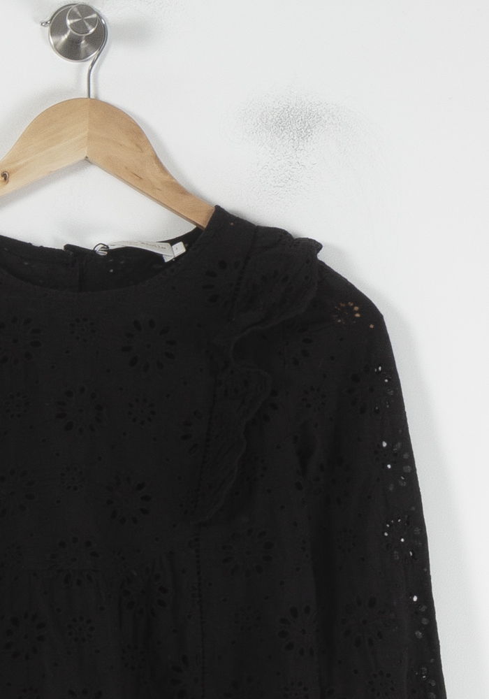 Blouse Noire - Taille S/36 de la marque La Petite Etoile | PARAD56521 - Vendu par Paradigme - Image 3