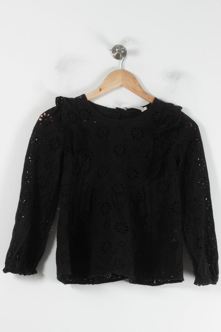 Blouse Noire - Taille S/36 de la marque La Petite Etoile | PARAD56521 - Vendu par Paradigme - Image 2