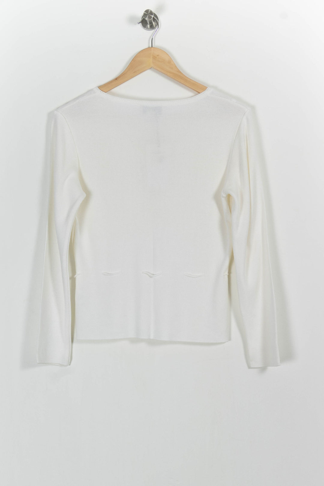 Cardigan Blanc - Taille M/38 de la marque Maison 123 | PARAD56536 - Vendu par Paradigme - Image 4