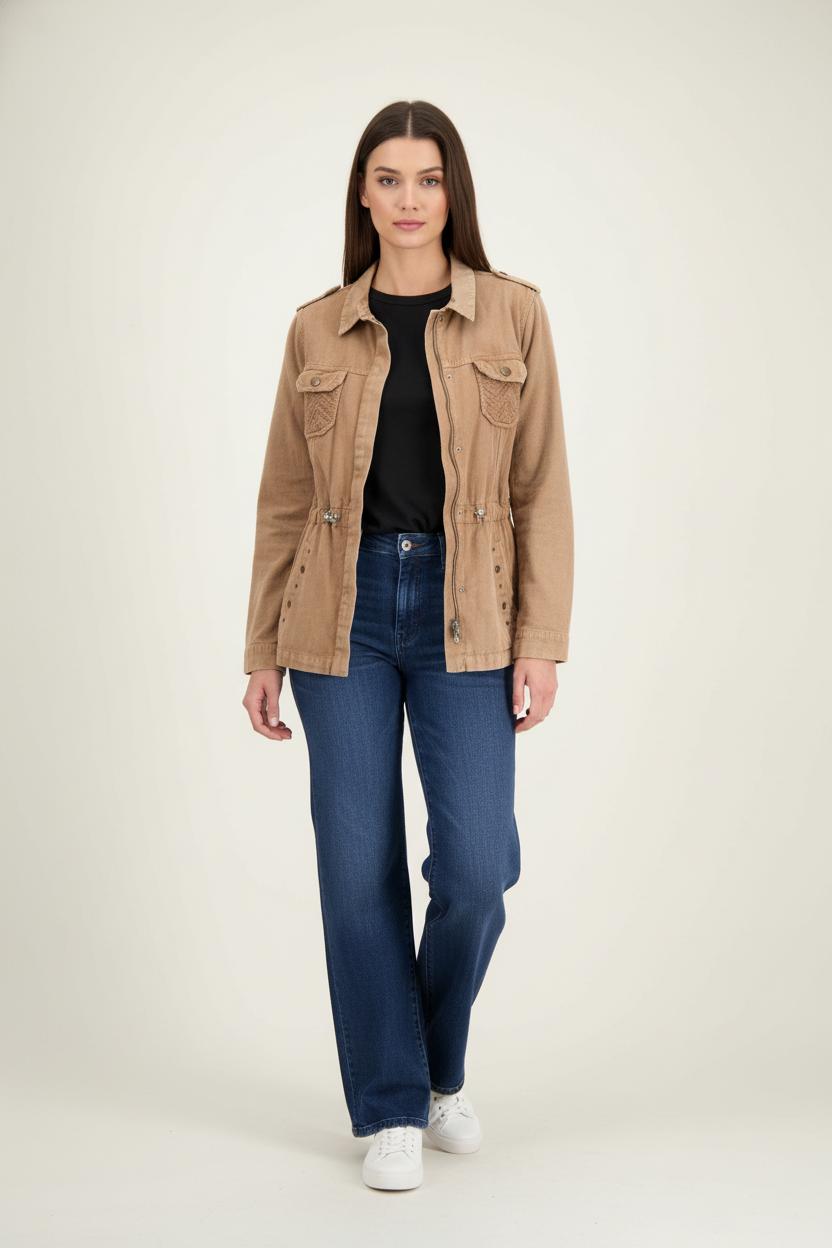 Veste Beige - Taille S/36 de la marque One Step | PARAD56541 - Vendu par Paradigme - Image 1