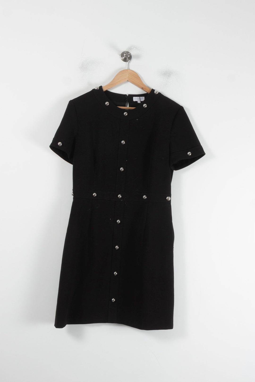 Robe Courte Noire - Taille L/40 de la marque Claudie Pierlot | PARAD56545 - Vendu par Paradigme - Image 2