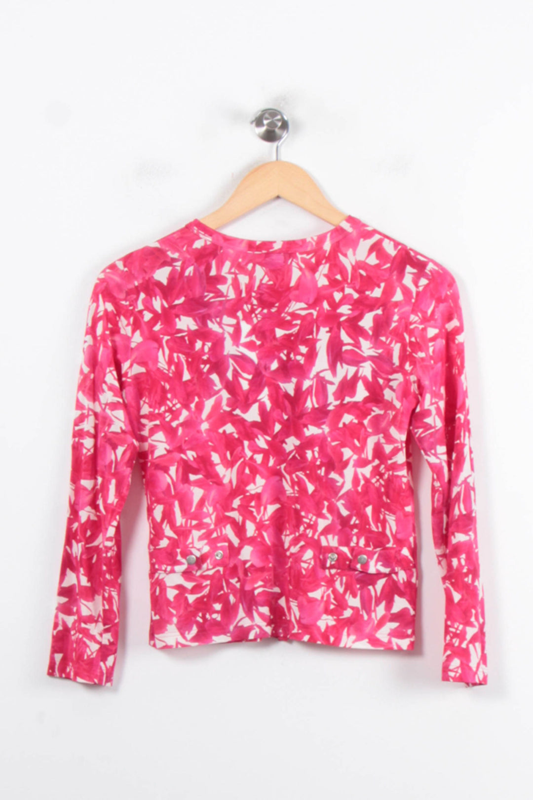 Gilet Rose et Blanc - Taille S/36 de la marque Agnès b. | PARAD56779 - Vendu par Paradigme - Image 4