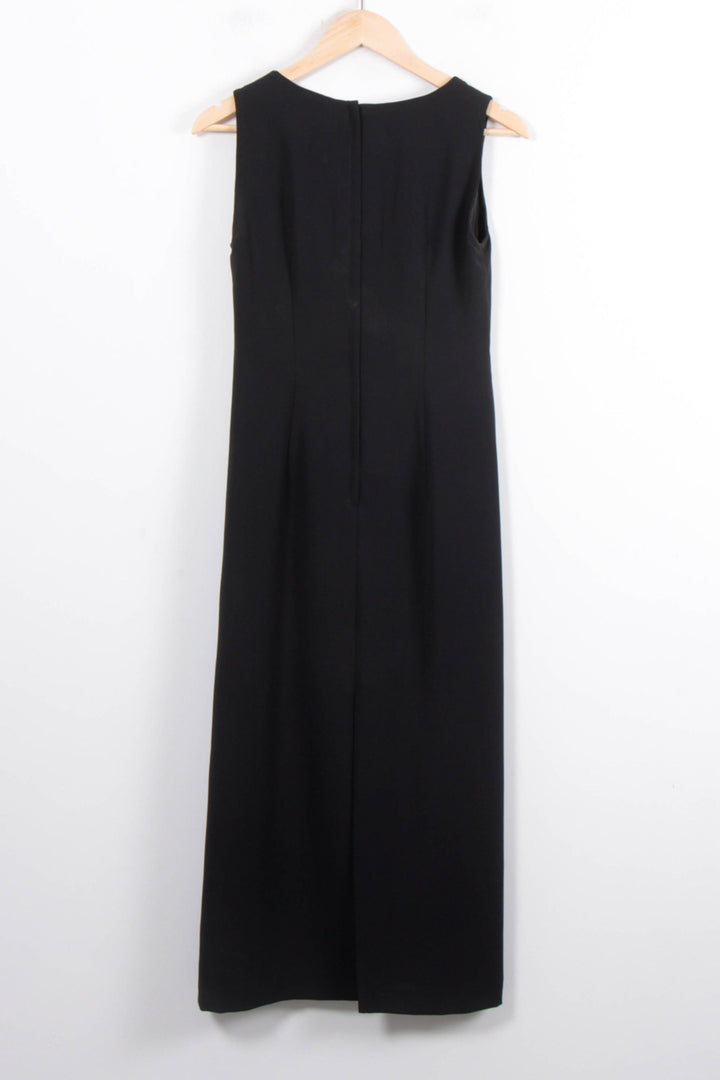 Robe Midi Noire - Taille XS/34 de la marque Maison 123 | PARAD56781 - Vendu par Paradigme - Image 4