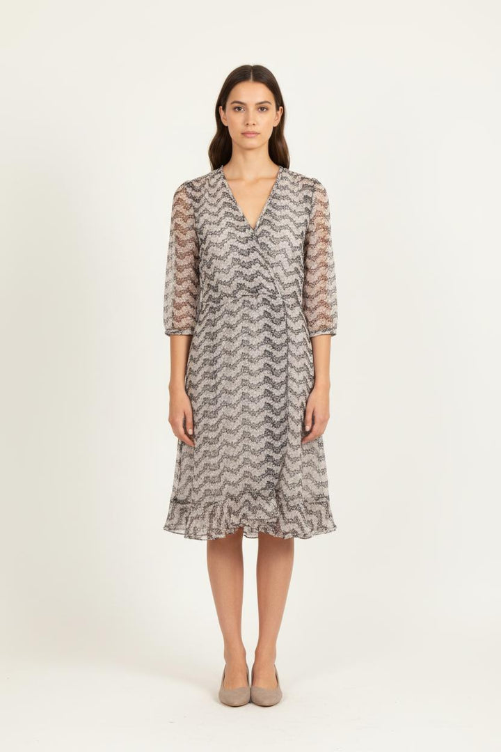 Robe Midi Multicolore - Taille S/36 de la marque The Kooples | PARAD56784 - Vendu par Paradigme - Image 1