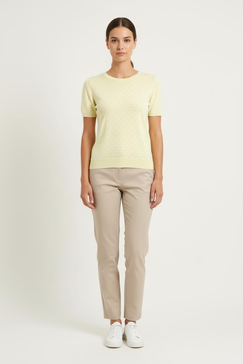 Pull Jaune - Taille M/38 de la marque Caroll | PARAD56785 - Vendu par Paradigme - Image 1
