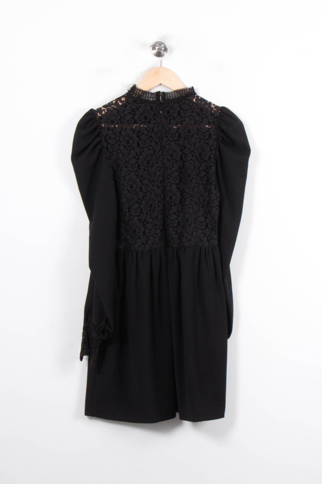 Robe Midi Noire - Taille S/36 de la marque Maje | PARAD56789 - Vendu par Paradigme - Image 4