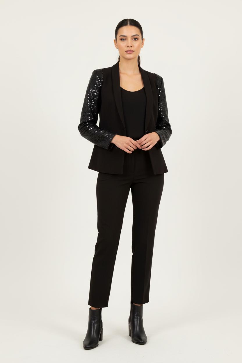 Blazer Noir - Taille L/40 de la marque Bérénice | PARAD56797 - Vendu par Paradigme - Image 1
