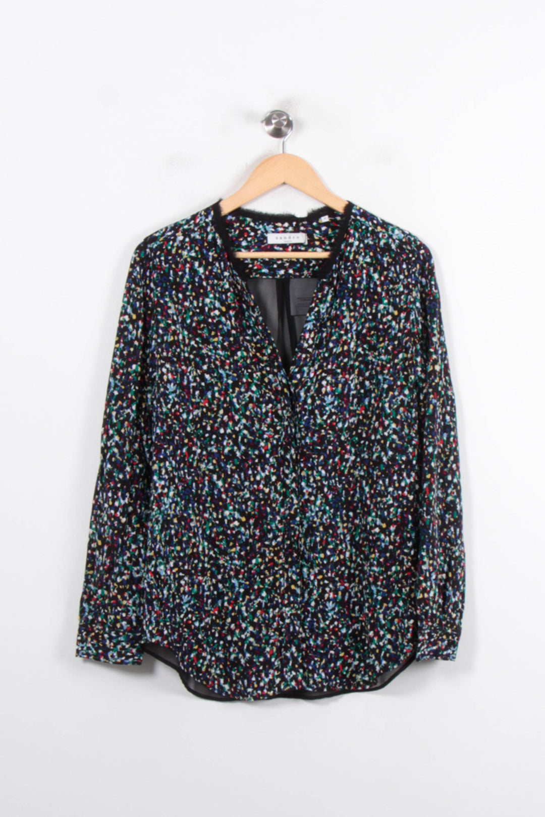 Chemise Multicolore - Taille M/38 de la marque Sandro | PARAD56798 - Vendu par Paradigme - Image 2