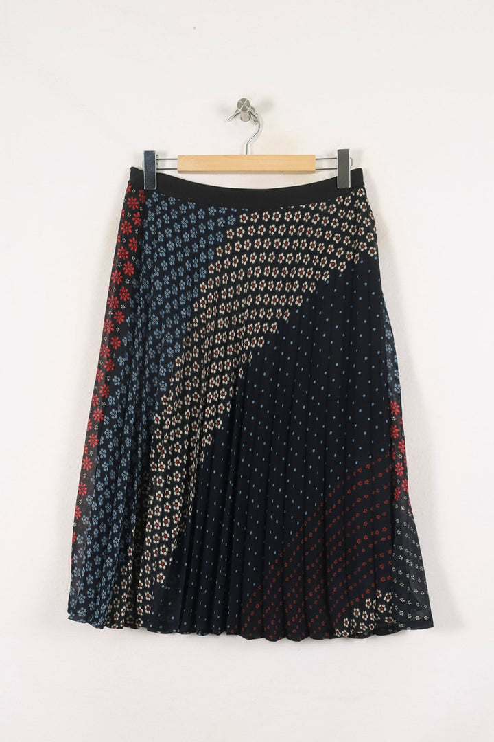 Jupe Plissée Bleu Marine et Rouge - Taille XL/42 de la marque Pablo | PARAD56801 - Vendu par Paradigme - Image 4