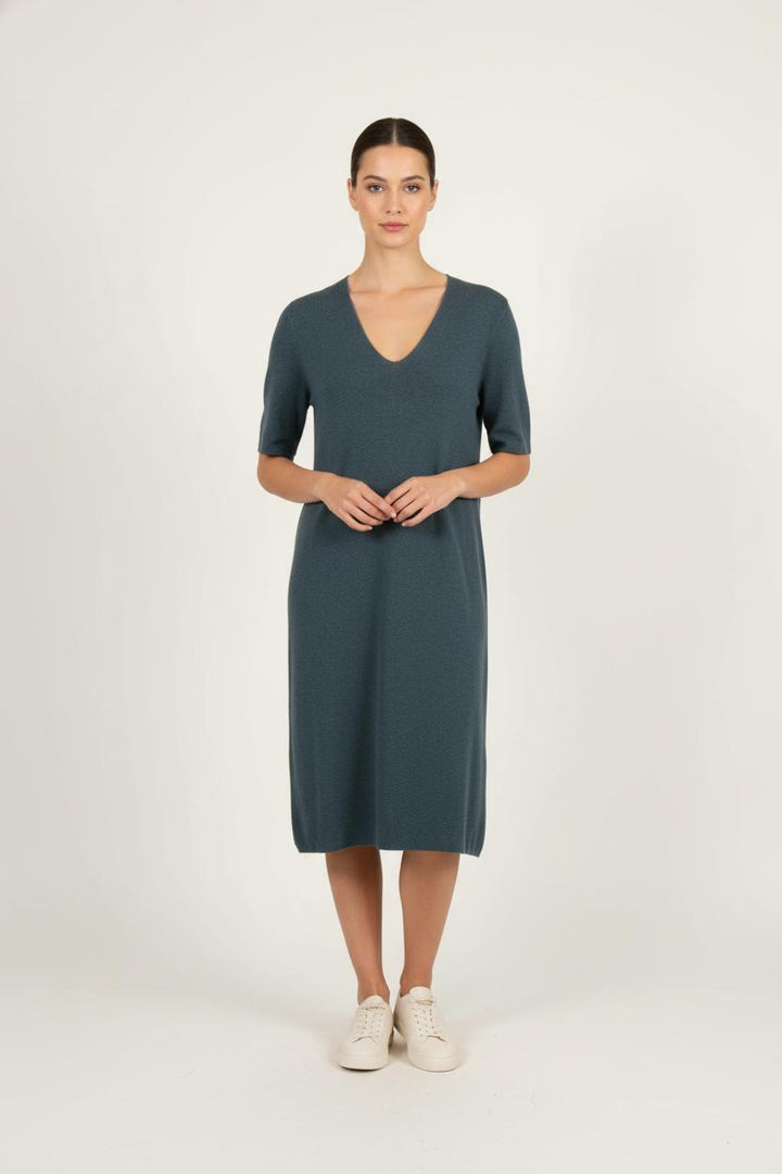 Robe Midi Verte - Taille L/40 de la marque ZAPA | PARAD56802 - Vendu par Paradigme - Image 1