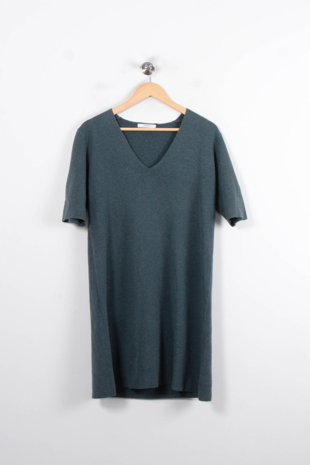 Robe Midi Verte - Taille L/40 de la marque ZAPA | PARAD56802 - Vendu par Paradigme - Image 2