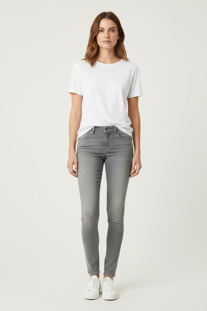 Jean Skinny Gris - Taille S/36 de la marque Levi's | PARAD56806 - Vendu par Paradigme - Image 1