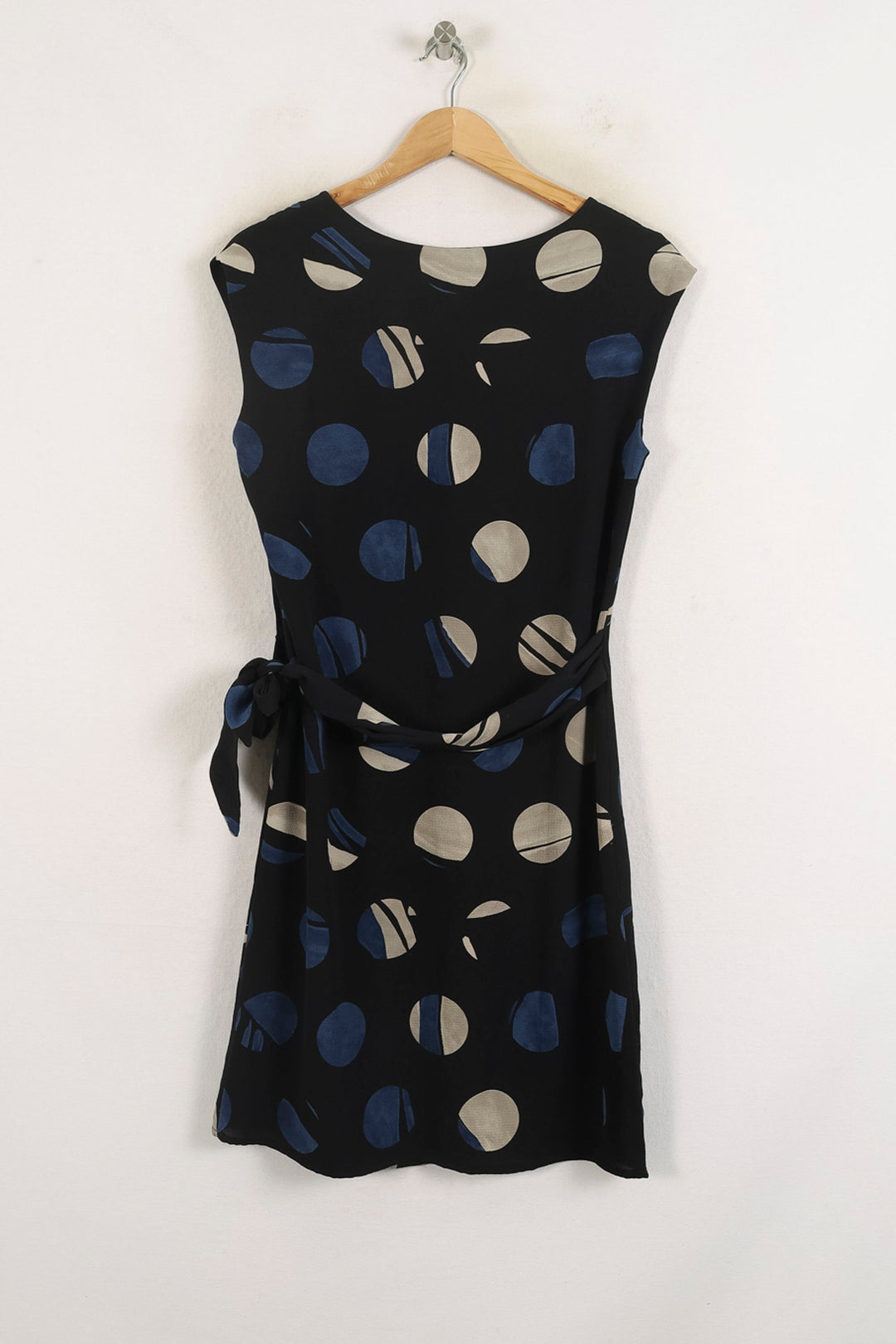 Robe Noire et Bleue - Taille M/38 de la marque La Fée Maraboutée | PARAD56816 - Vendu par Paradigme - Image 4