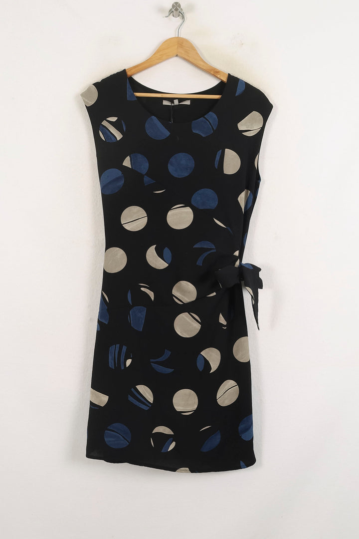 Robe Noire et Bleue - Taille M/38 de la marque La Fée Maraboutée | PARAD56816 - Vendu par Paradigme - Image 2