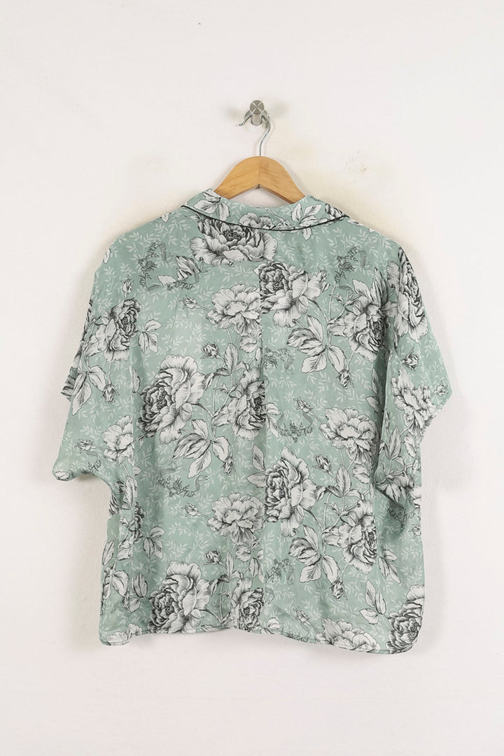 Chemise Verte et Blanche - Taille S/36 de la marque IKKS | PARAD56817 - Vendu par Paradigme - Image 4