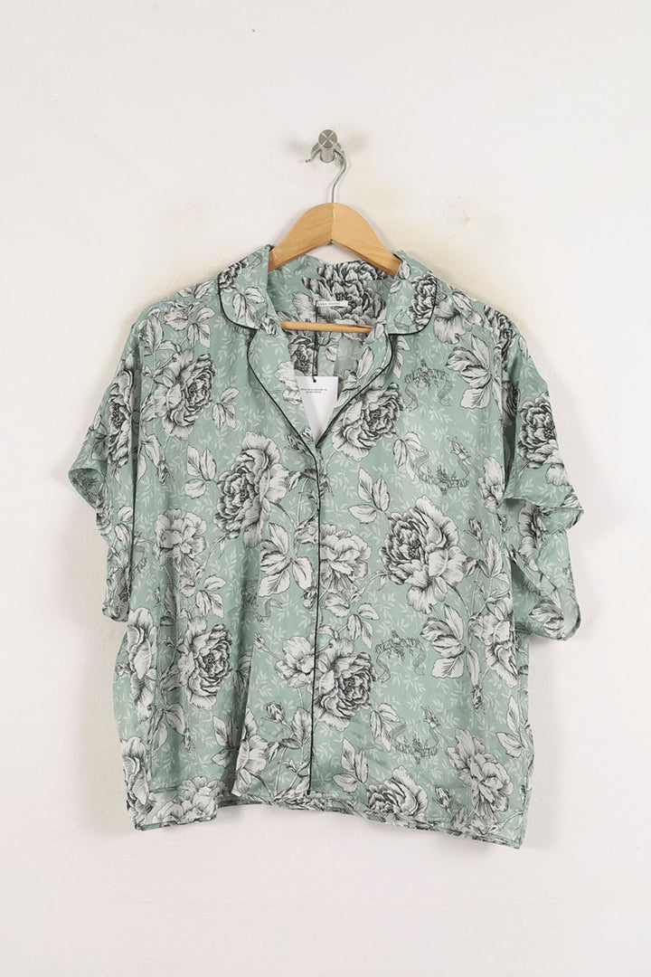 Chemise Verte et Blanche - Taille S/36 de la marque IKKS | PARAD56817 - Vendu par Paradigme - Image 2