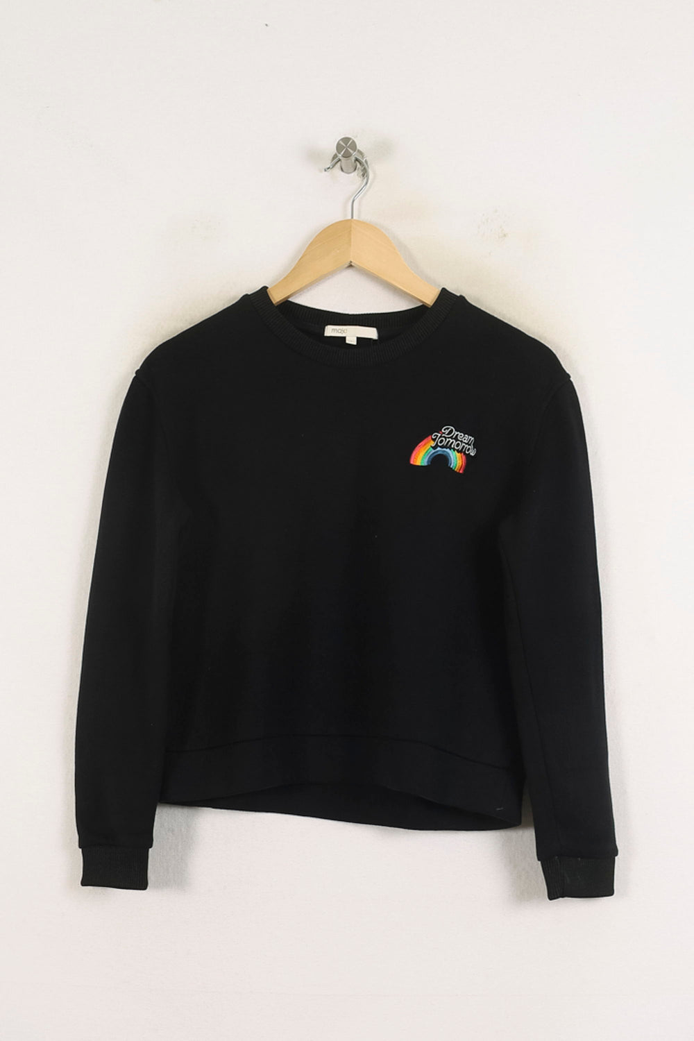 Sweatshirt Noir - Taille S/36 de la marque Maje | PARAD56819 - Vendu par Paradigme - Image 2