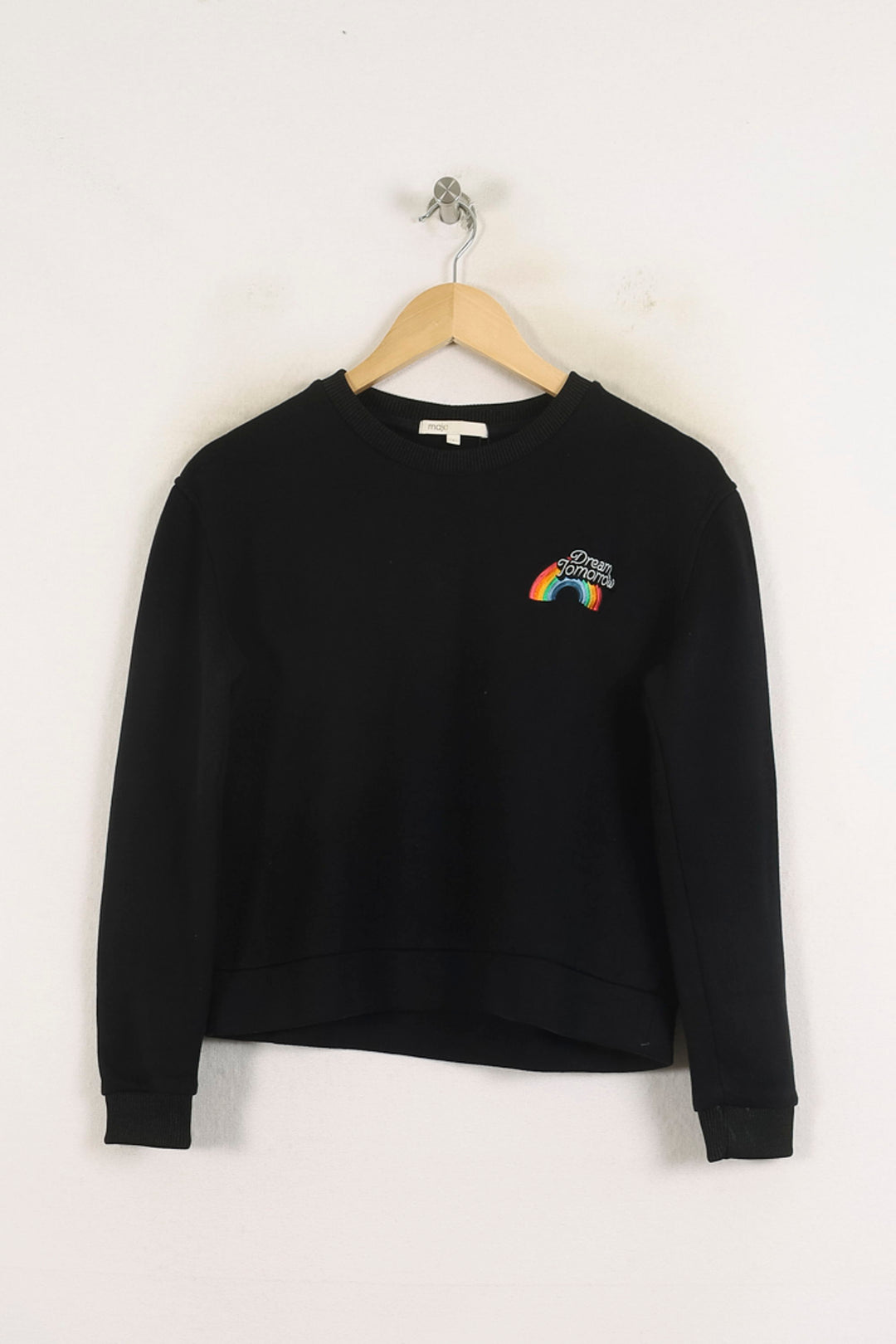 Sweatshirt Noir - Taille S/36 de la marque Maje | PARAD56819 - Vendu par Paradigme - Image 2