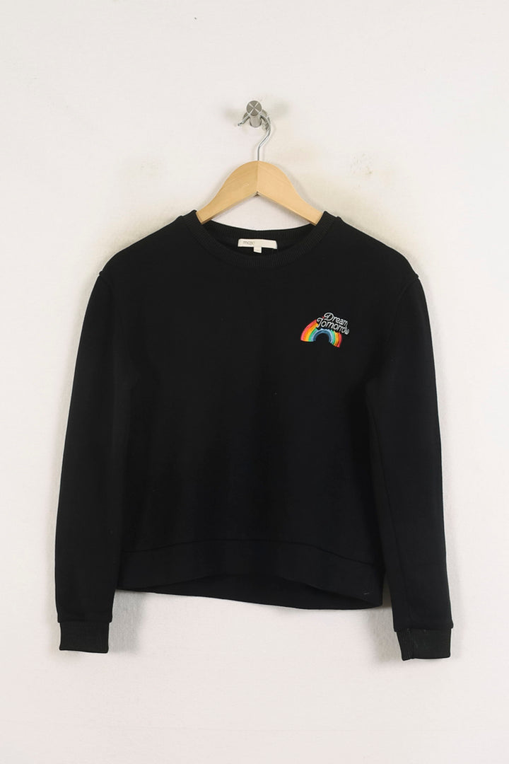 Sweatshirt Noir - Taille S/36 de la marque Maje | PARAD56819 - Vendu par Paradigme - Image 2