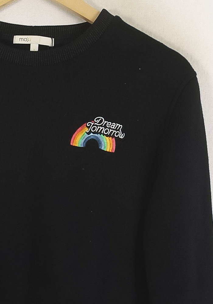Sweat Noir - Taille S/36 de la marque Maje | PARAD56820 - Vendu par Paradigme - Image 3