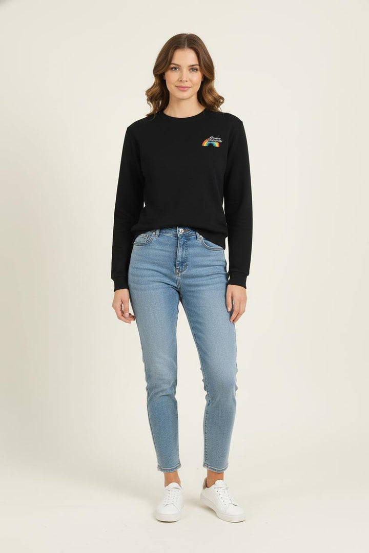 Sweat Noir - Taille S/36 de la marque Maje | PARAD56820 - Vendu par Paradigme - Image 1