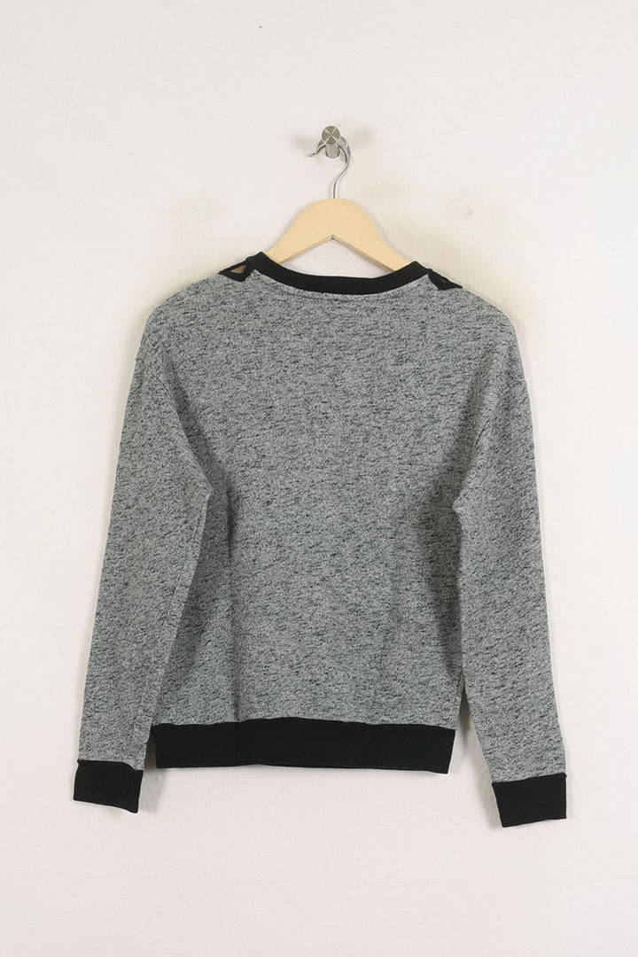 Sweat Gris et Noir - Taille M/38 de la marque Sandro | PARAD56822 - Vendu par Paradigme - Image 4