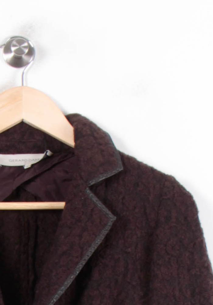 Blazer Marron - Taille S/36 de la marque Gerard Darel | PARAD56830 - Vendu par Paradigme - Image 3