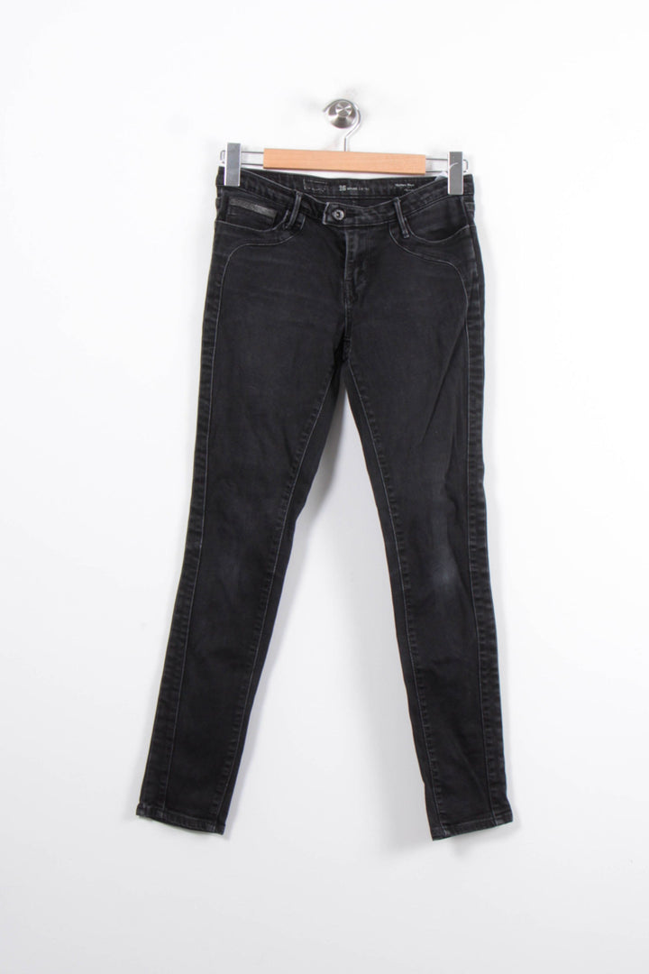 Jean Skinny Gris - Taille S/36 de la marque Levi's | PARAD56840 - Vendu par Paradigme - Image 2