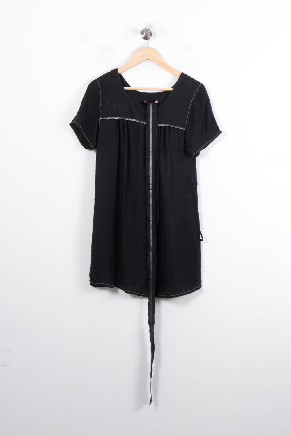 Robe Noire - Taille M/38 de la marque Sandro | PARAD56842 - Vendu par Paradigme - Image 2