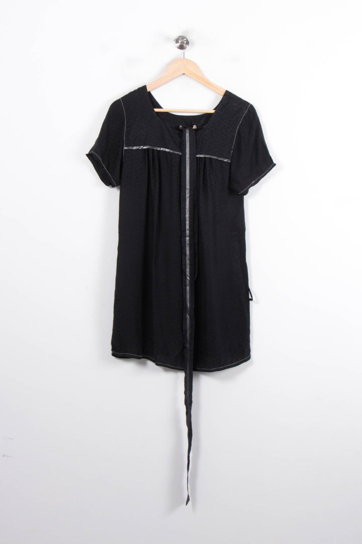 Robe Noire - Taille M/38 de la marque Sandro | PARAD56842 - Vendu par Paradigme - Image 2