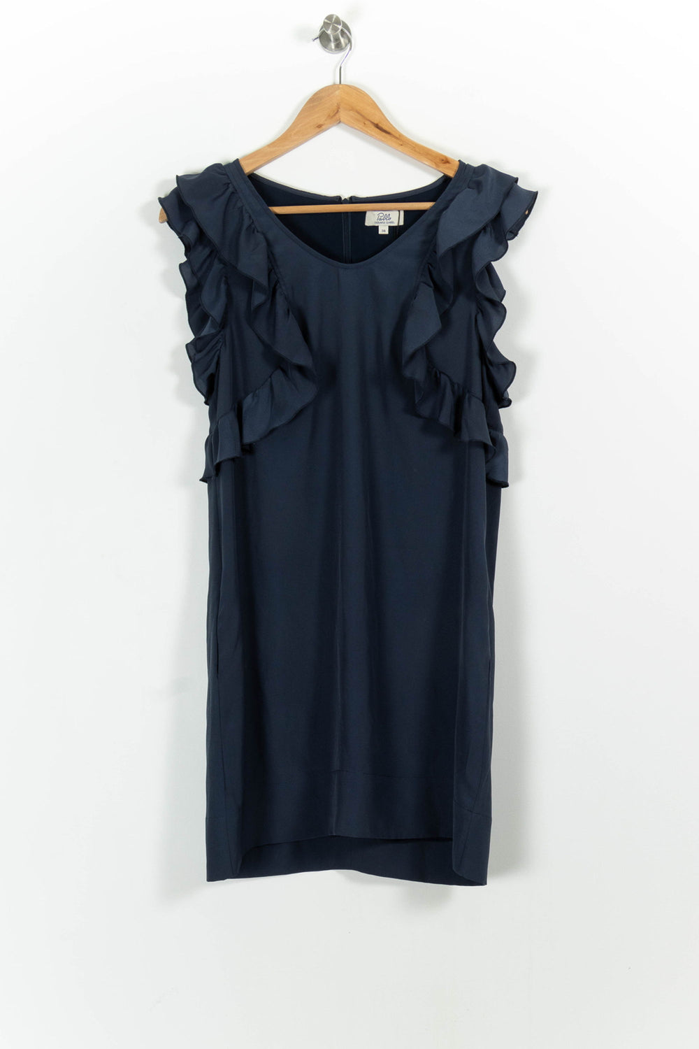 Robe Volantée Bleue - Taille M/38 de la marque Pablo | PARAD56846 - Vendu par Paradigme - Image 2
