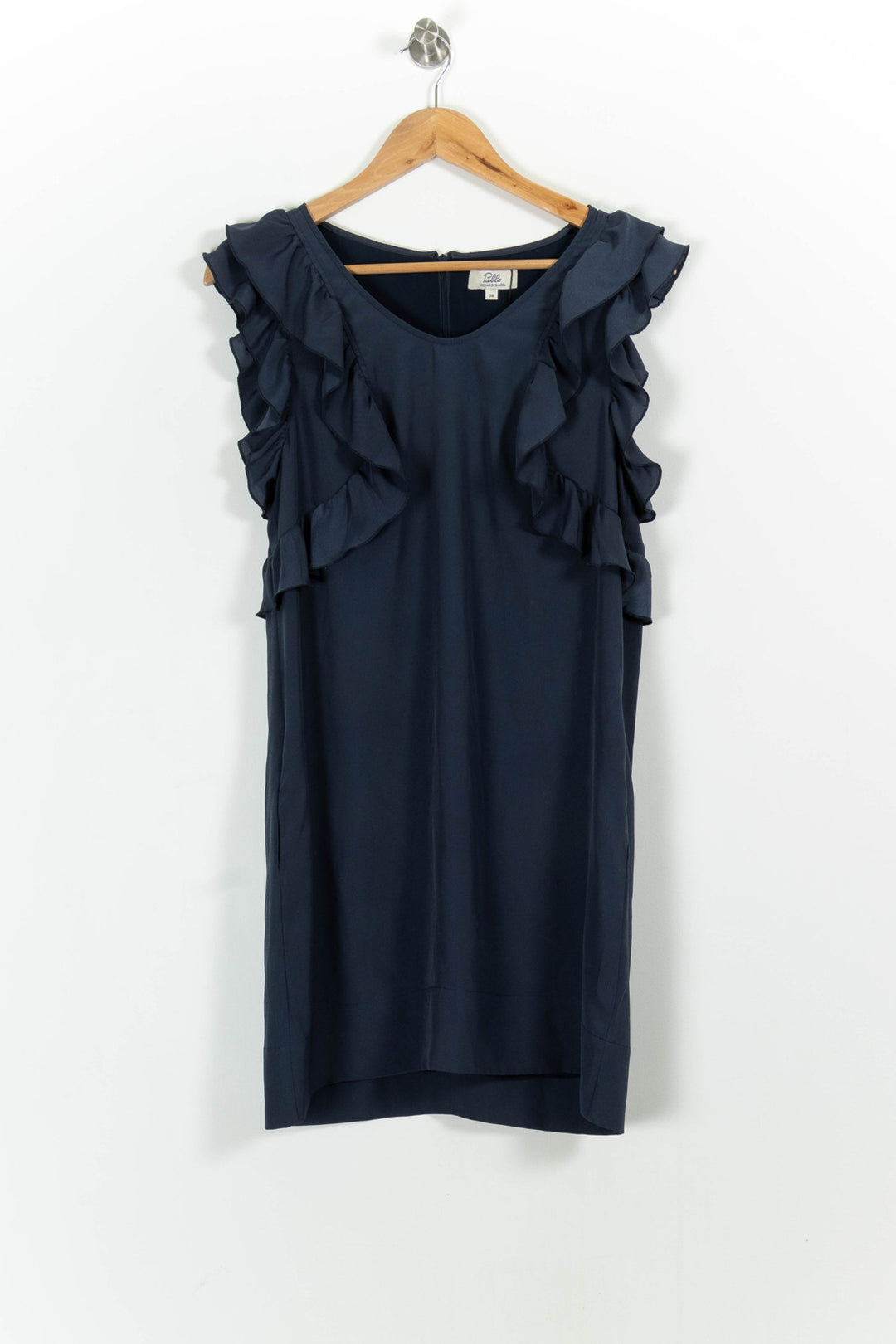 Robe Volantée Bleue - Taille M/38 de la marque Pablo | PARAD56846 - Vendu par Paradigme - Image 2