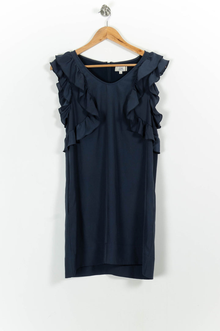 Robe Volantée Bleue - Taille M/38 de la marque Pablo | PARAD56846 - Vendu par Paradigme - Image 2