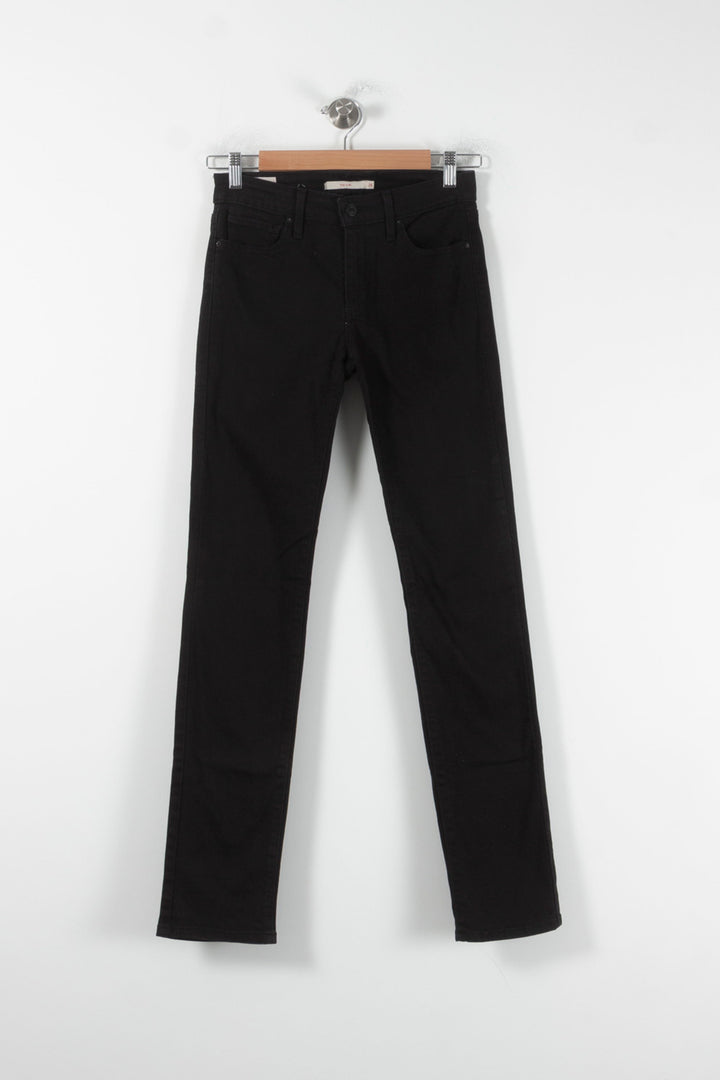 Jean Skinny Noir - Taille M/38 de la marque Levi's | PARAD56850 - Vendu par Paradigme - Image 2
