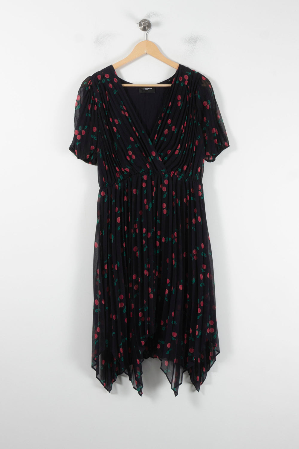Robe Longue Noire et Rouge - Taille L/40 de la marque The Kooples | PARAD56852 - Vendu par Paradigme - Image 2