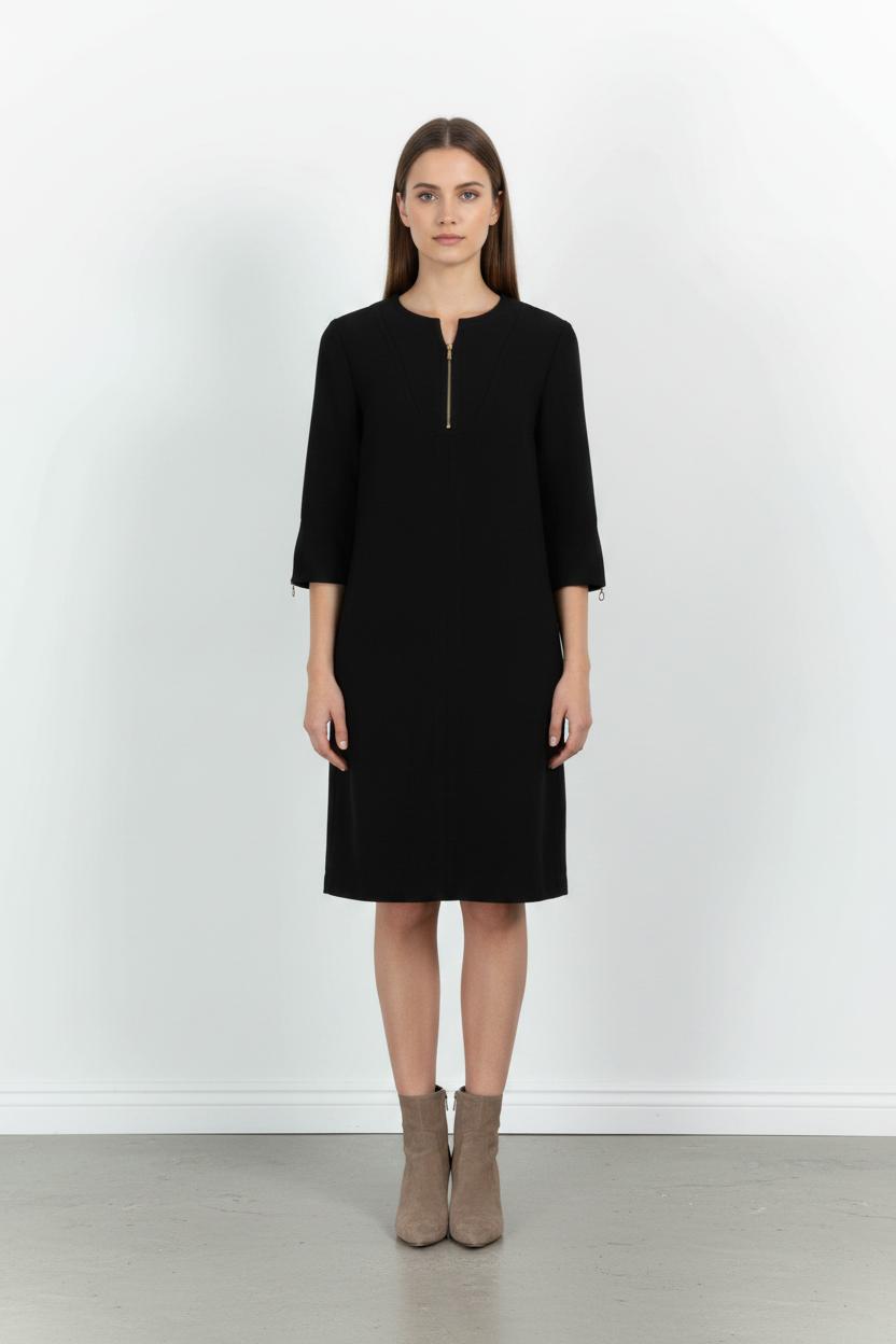 Robe Droite Noire - Taille M/38 de la marque Gerard Darel | PARAD56854 - Vendu par Paradigme - Image 1