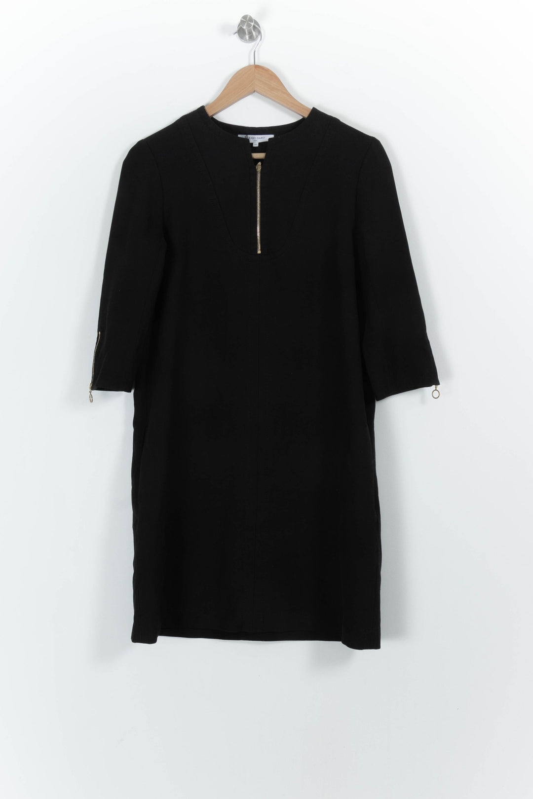 Robe Droite Noire - Taille M/38 de la marque Gerard Darel | PARAD56854 - Vendu par Paradigme - Image 2